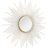 Mirrors & More Dekospiegel Sunny Gold Ø 60 Cm
