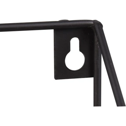 Mirrors & More Metall-Wandregal-Set Yvonne Mit Holz â Bild 5