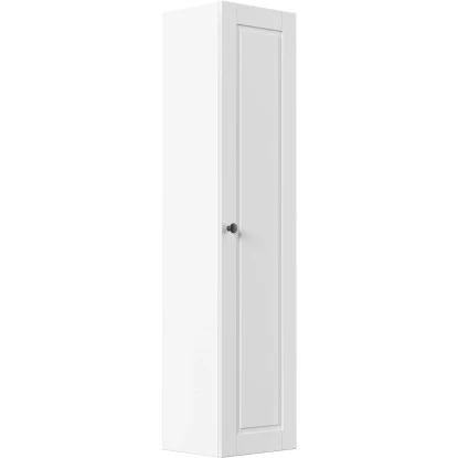 Posseik Badezimmer Hochschrank Cottage HxBxT: 150 X 30 X 35 Cm Weiß Hochglanz