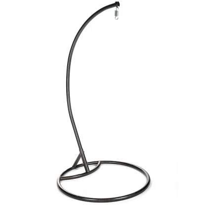 Home Deluxe Hängesessel Cielo Polyrattan Grau – Bild 11