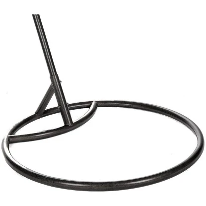 Home Deluxe Hängesessel Cielo Polyrattan Grau – Bild 13