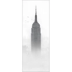 Leinwandbild Anonymus Empire State In The Fog 77 Cm X 27 Cm