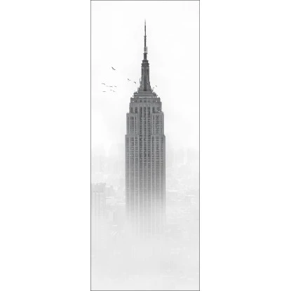 Leinwandbild Anonymus Empire State In The Fog 77 Cm X 27 Cm