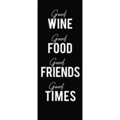 Leinwandbild Anonymus Good Wine 77 Cm X 27 Cm