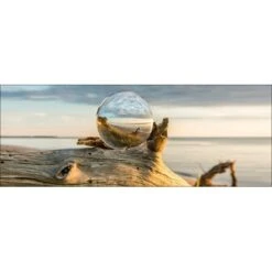 Leinwandbild Anonymus Drop On Wood 77 Cm X 27 Cm