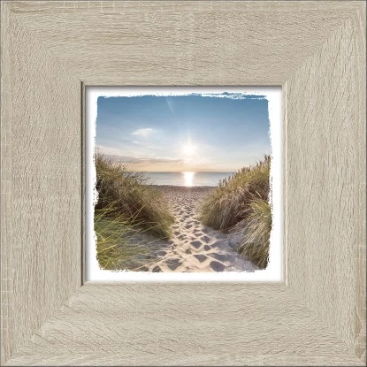 Bild Mit Rahmen NCW Nordsee 34 Cm X 34 Cm