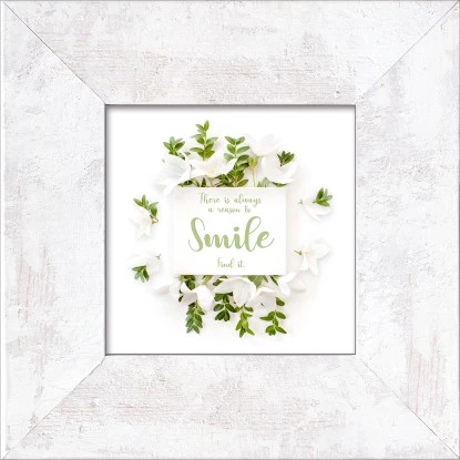 Bild Mit Rahmen Smile 34 Cm X 34 Cm