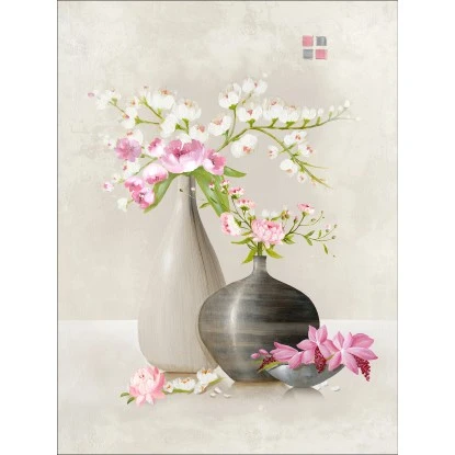 Leinwandbild Basic Than Son Flower Stilllife II 77 Cm X 57 Cm