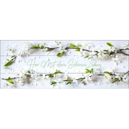 Glasbild Lieblingsplatz 80 Cm X 30 Cm