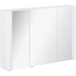 Fackelmann Spiegelschrank Scera 100 Cm X 68 Cm X 17 Cm Weiß EEK: A+