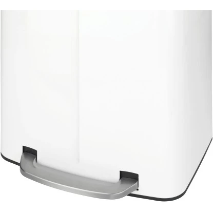 Wenko Tret-Mülleimer Primo Inkl. Mülltrennung 2 X 20 Weiß – Bild 6