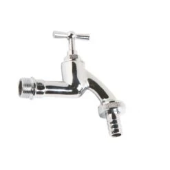 Auslaufventil 21 Mm (R 1/2) Mit Schlauchverschraubung Mit Knebel