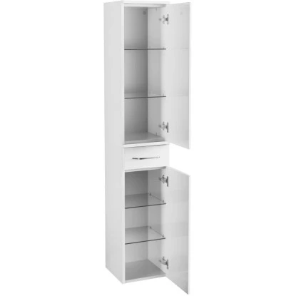 Fackelmann Hochschrank 30,5 Cm Milano Weiß – Bild 5
