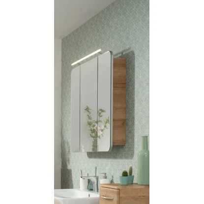 Fackelmann Spiegelschrank 90 Cm Milano Ast-Eiche – Bild 5