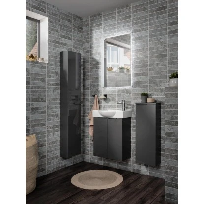 Fackelmann Spiegel Mit LED-Beleuchtung 55 Cm Milano