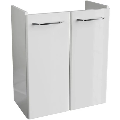 Fackelmann Waschbeckenunterschrank 52 Cm Milano Weiß – Bild 4