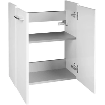 Fackelmann Waschbeckenunterschrank 52 Cm Milano Weiß – Bild 5