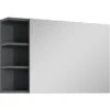 Spiegelschrank 80 Cm Atile Grau
