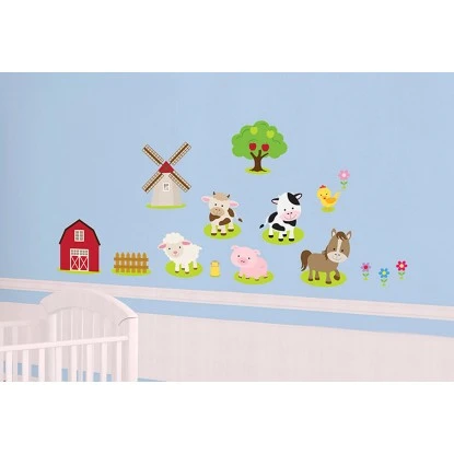Euroart Wandsticker Bauernhof 25 Cm X 35 Cm â Bild 2
