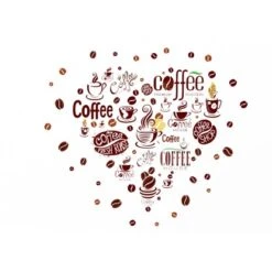 Euroart Wandsticker Coffee I 25 Cm X 35 Cm