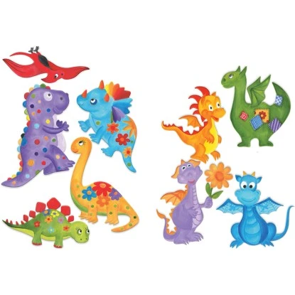 Euroart Wandsticker Dinos 25 Cm X 35 Cm