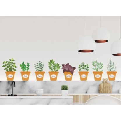 Euroart Wandsticker Kräuter III 25 Cm X 35 Cm – Bild 2