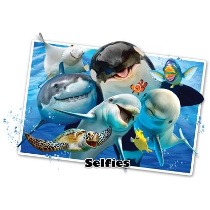 Euroart Wandsticker Ozean Selfie 25 Cm X 35 Cm