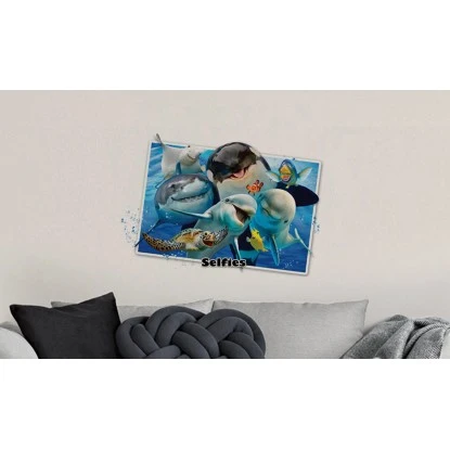 Euroart Wandsticker Ozean Selfie 25 Cm X 35 Cm – Bild 2