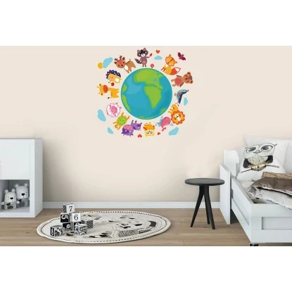 Euroart Wandsticker Tiere Der Welt 25 Cm X 35 Cm – Bild 2
