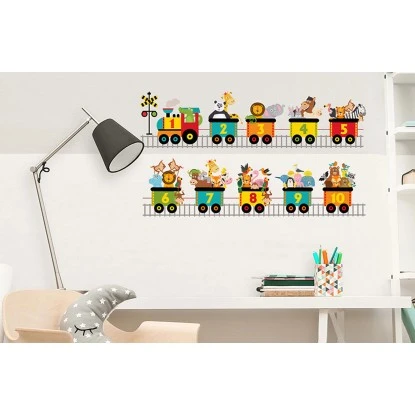 Euroart Wandsticker Tierzug 25 Cm X 35 Cm – Bild 2