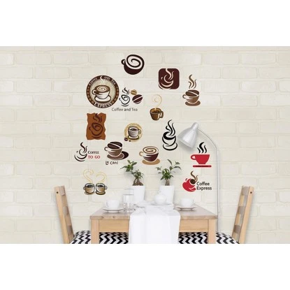 Euroart Wandsticker Coffee II 50 Cm X 70 Cm – Bild 2