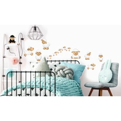 Euroart Wandsticker Schäfchen 50 Cm X 70 Cm – Bild 2