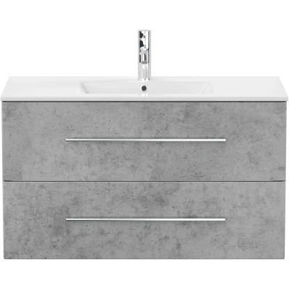 Posseik Waschplatz Homeline 100 Cm Beton 2-teilig – Bild 5