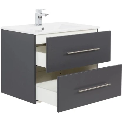 Posseik Waschtisch Homeline 54 Cm X 70 Cm X 46 Cm Anthrazit – Bild 5