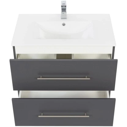 Posseik Waschtisch Homeline 54 Cm X 70 Cm X 46 Cm Anthrazit – Bild 6