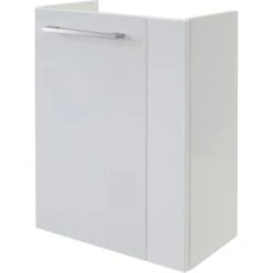 Fackelmann Waschbeckenunterschrank Links 44 Cm Rondo Weiß