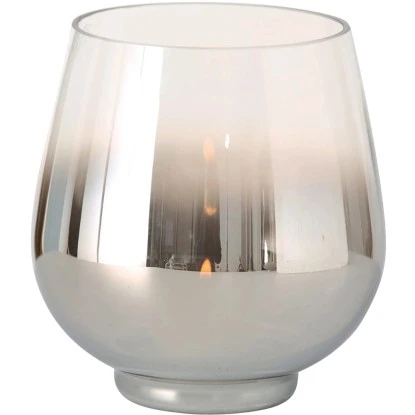 Windlicht Grazia 20 Cm X 18 Cm X 20 Cm Silber – Bild 2