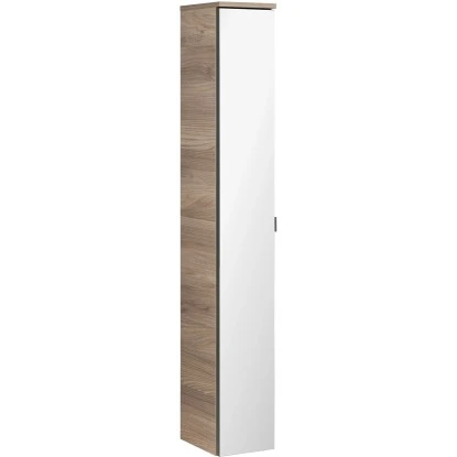 Fackelmann Hochschrank 20,5 Cm Luxor Steinesche Spiegel Links