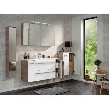 Fackelmann Hochschrank 20,5 Cm Luxor Steinesche Spiegel Links – Bild 3