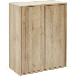 Fackelmann Doppel-Unterschrank 60 Cm Finn Ast-Eiche