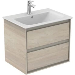 Ideal Standard Waschtisch-Unterschrank Connect Air 60 Cm 2 Auszüge Pinie-Braun