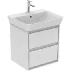 Ideal Standard Waschtischunterschrank Connect Air 48 X 51,7 Cm 2 Auszüge Weiß