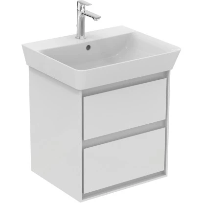 Ideal Standard Waschtischunterschrank Connect Air 48 X 51,7 Cm 2 Auszüge Weiß