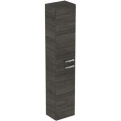 Ideal Standard Hochschrank Eurovit Plus 150 Cm Mit 2 Türen Lava Grau Dekor
