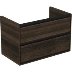 Ideal Standard Waschtischunterschrank Connect Air 80 Cm X 51,7 Cm Nussbaum