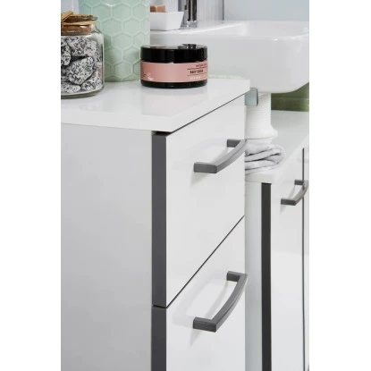 Pelipal Unterschrank 30 Cm 951 Schwerin Weiß – Bild 2