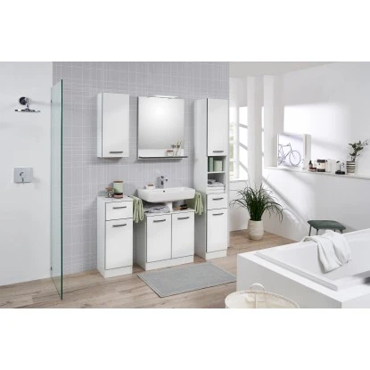 Pelipal Waschbeckenunterschrank 60 Cm 951 Schwerin Weiß – Bild 4