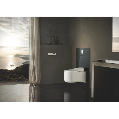 Grohe Design-Glasplatte Skate Cosmopolitan Velvet Black – Bild 2