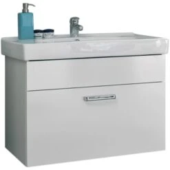 Pelipal Waschplatz 80 Cm Quickset 312 Weiß