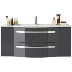 Pelipal Waschtischunterschrank 115 Cm Serie 4005 Steingrau